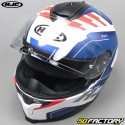 Casque intégral HJC C70 Koro MC21SF bleu et blanc