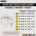 Casque intégral HJC C70 Koro MC21SF bleu et blanc