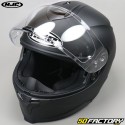 Casco integral HJC CXNUMX Semi Flat negro mate