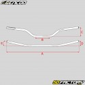 Handlebar Fatbar aluminum Ø28mm Gencod pink