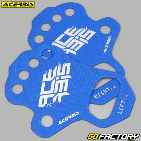 Protector de palma de manos bajo Guante Acerbis azules