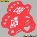 Sous gants de protection Acerbis rouges