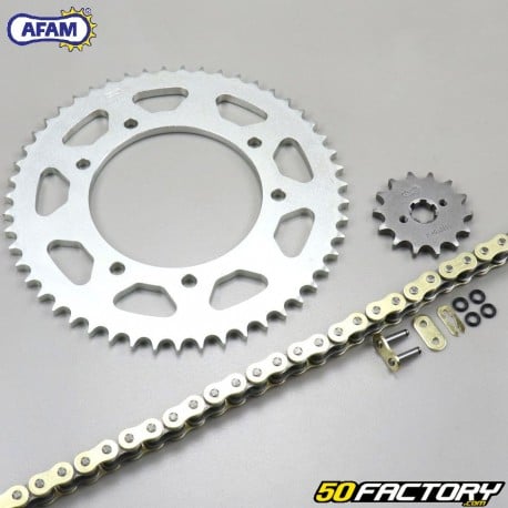 Reinforced O-ring chain kit 14x51x130 (428) Derbi Mulhacen,  Terra and Adventure 125 Afam  or