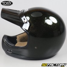 Helm Vintage  Torx Brad Glitter, schwarz