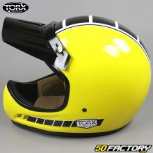 Helm Vintage Torx Brad Legend Racer, glänzend gelb