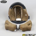 Helmet vintage Torx brad Legend Racer Matte Black