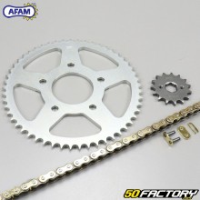 Kit de cadena transmisión reforzada 15x53x128 Honda XLR  125 (1982 a 1987) Afam or
