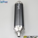 Silenziatore Derbi Senda,  Gilera SMT,  RCR... (da 2018) Leovince X-Fight carbonio (con scarico originale)