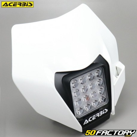 Mascherina faro anteriore Acerbis LED bianchi