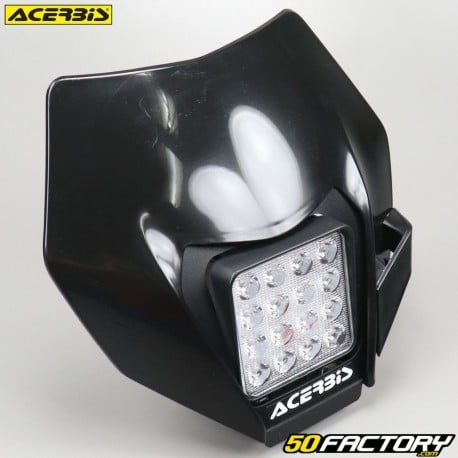 Frontverkleidung / Scheinwerfermaske Acerbis  Schwarze LEDs