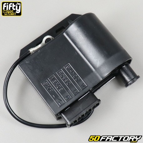Box CDI coil XNUMX with box and cyclo type Ducati Energia Fifty  black
