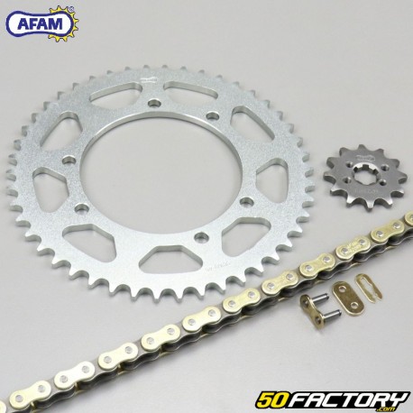 Reinforced chain kit 12x46x124 Gilera GSM, Hak, Zulu 50 (2002) Afam  or