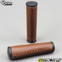 Handle grips vintage Solex (without rotating handle) 660, 1010 ... Restone Brown