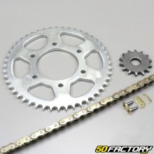 Kit de correntes reforçadas 14x47x122 Suzuki DR 125 (1982 para 1984) Afam  or