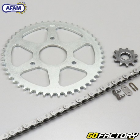 Chain Kit 11x48x126 Malaguti Drakon 50 (2005 to 2008) Afam gray