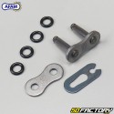 Kit de corrente reforçada com O-rings 12x51x126 AJS, KSR, Keeway 50 ... Afam cinza