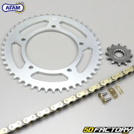 Kit catena rinforzata 12x47x124 Aprilia RS Tuono  50  Afam  or