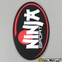 Ninja sport oval sticker
