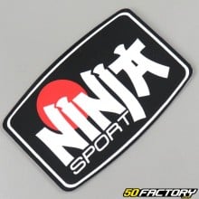 Ninja sport rectangle sticker