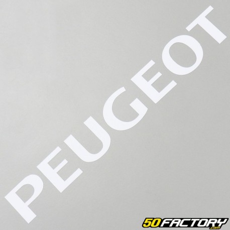 Adhesivo de transferencia de sillín Peugeot Tipo de original 103 (150x19mm) blanco