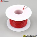 Fil électrique 0.75mm universel Brazoline rouge (25 mètres)