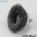 Brosse boisseau à fils d'acier ondulés Silverline 75mm