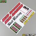 Placa de adesivos Bud Racing Race