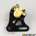 Pinça de freio traseiro Derbi DRD Xtreme, Gilera SMT,  RCR (desde 2011), HM ... adaptável ou