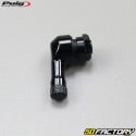 Puig 11.3mm aluminum elbow valves black