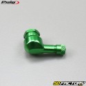 Puig 8.3mm aluminum elbow valves green