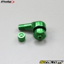 Puig 8.3mm aluminum elbow valves green