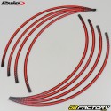 Puig red preformed rim strips