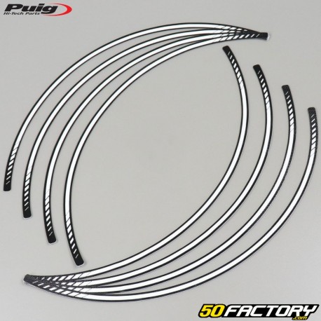 Puig white preformed rim strips