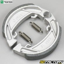 Brake shoes 100x20 mm Motobécane AV88, AV85... Newfren