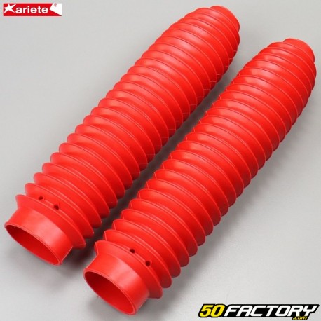 Ariete red fork boots 350mm V1