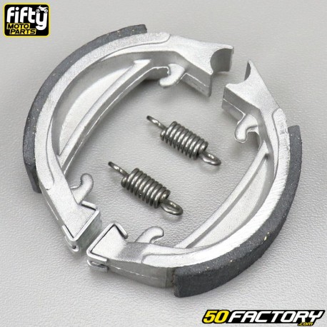 Zapatas de freno de 80x20 mm Peugeot 103, MBK 51, Motobécane AV88 (rueda tipo Leleu) Fifty