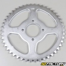 Rear sprocket 46 teeth steel 420 Yamaha DT MX 50, DTR50, FS1, RD50 and MBK ZX (up to 1995)