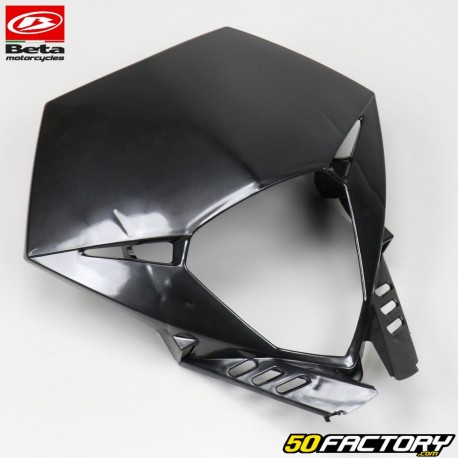 Careta tapa frontal Beta RR 50, Biker, Track (desde 2011) V1 origen negro