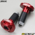 Embouts de guidon Ø22mm Yasuni Pro Race rouges