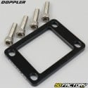 Reed valve block spacer Derbi,  AM6 minarelli, Morini Doppler black