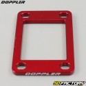 Reed valve block spacer Derbi,  AM6 minarelli, Morini Doppler red