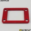 Reed valve block spacer Derbi,  AM6 minarelli, Morini Doppler red