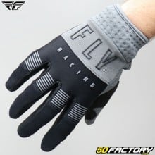 Guantes cross Fly  F-XNUMX gris y negro