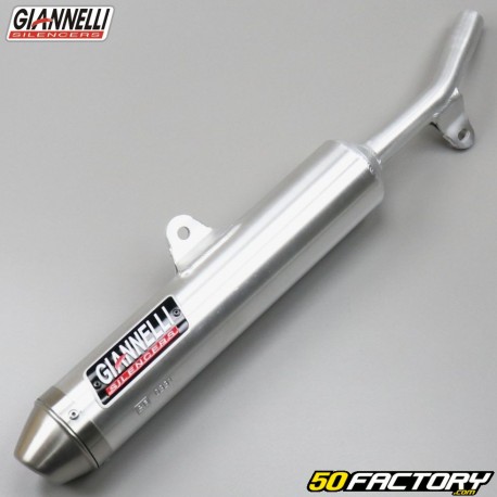 Silencieux Yamaha DTX et DTRE 125 (2004 à 2007) Giannelli aluminium