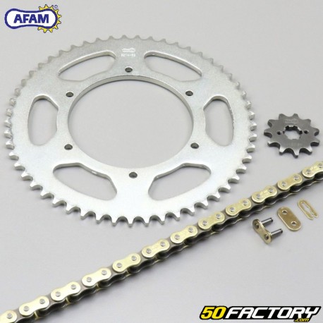 Kit catena rinforzata 11x53x130 Aprilia,  Derbi,  Gilera  50  Afam  or