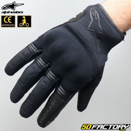 Alpinestars Stella women&#39;s street gloves Copper black CE approved