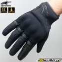 Gants street femme Alpinestars Stella Copper homologués CE noirs