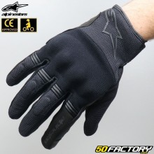Alpinestars street gloves Copper CE approved black motorcycle