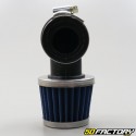 Bent horn air filter XL Ã28 / 35mm PHVA, PHBG blue