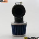 Griglia filtro aria clacson angolata 90° Ø28-35 mm PHVA, PHBG, PHBN Replay KN Small FC cromato e blu